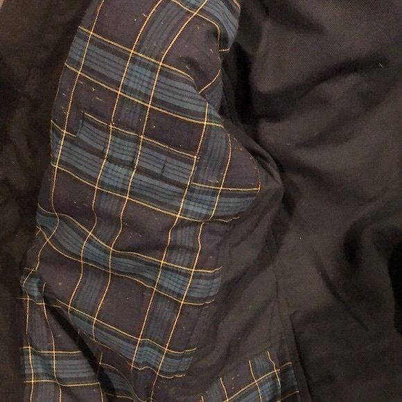 BOSS HUGO BOSS Luxury Leather Full Zip Coat Size 42 - Picture 8 of 16